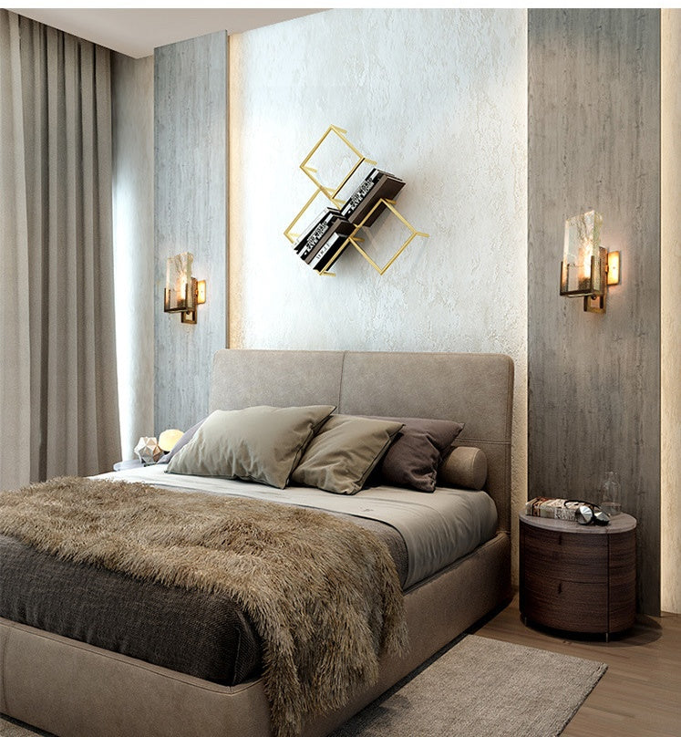 Transparent Ice Crystal Wall Lamp