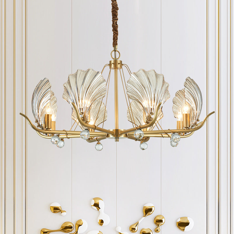 Crystal Shell Chandelier