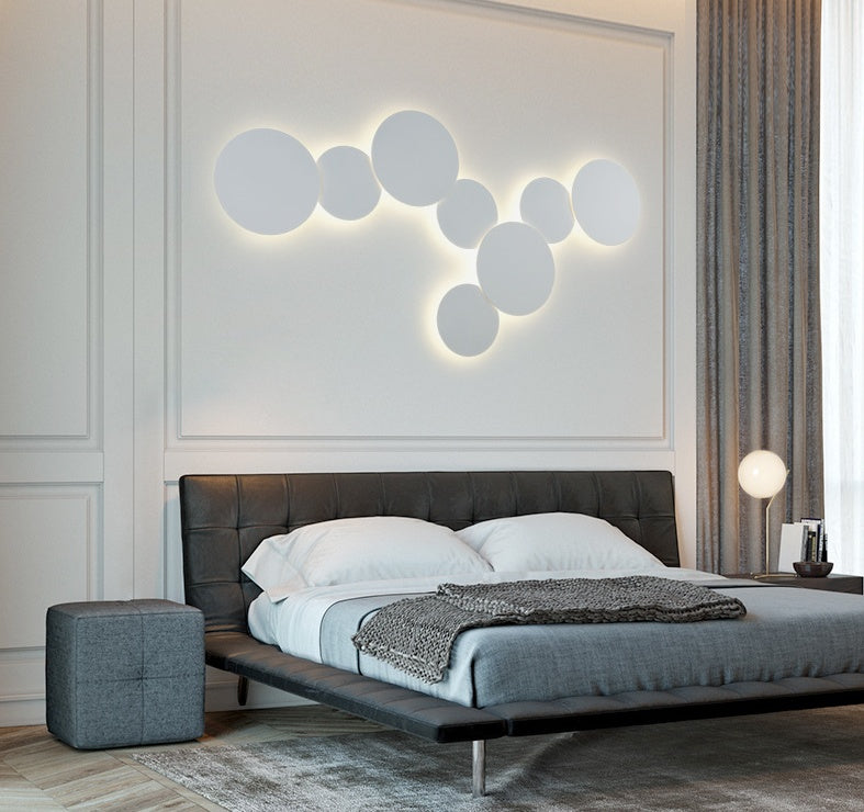 Phase Ring Disk Wall Lamp