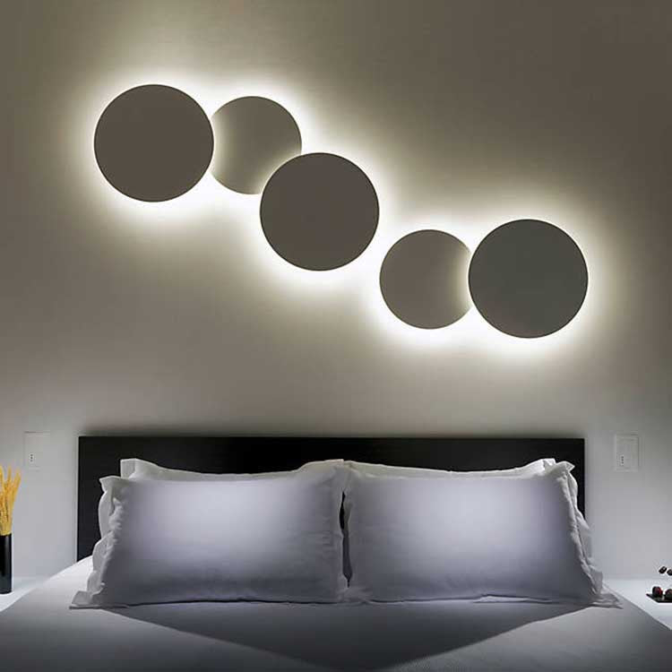 Phase Ring Disk Wall Lamp
