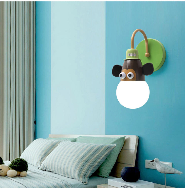 Three-Color Cartoon Wall Lamp