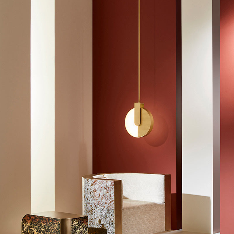 Circular Rotating Pendant Lamp