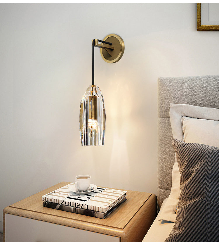 Irregular Crystal Wall Lamp