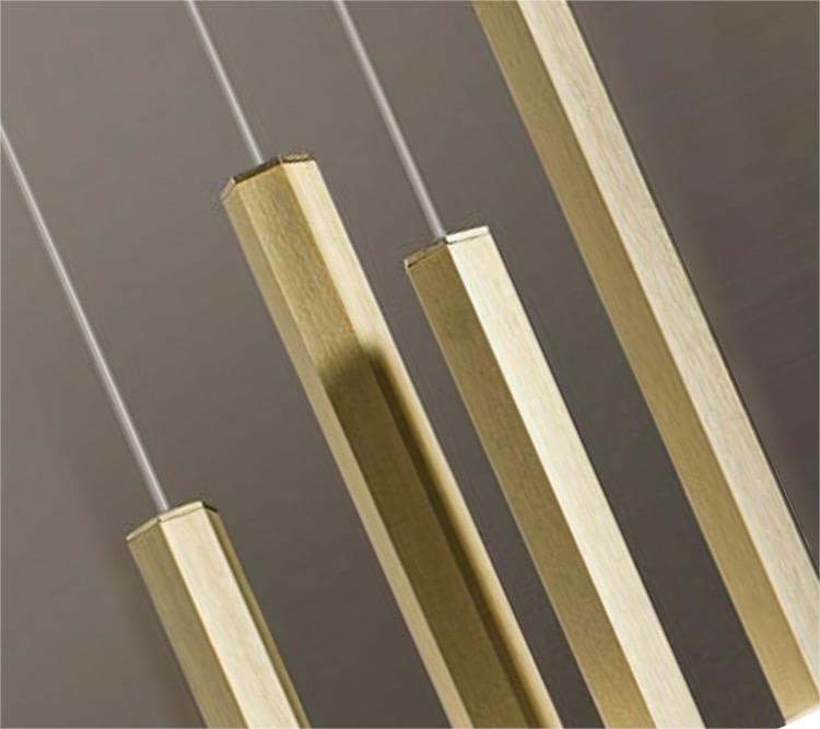 Strip Crystal Pendant Lamp