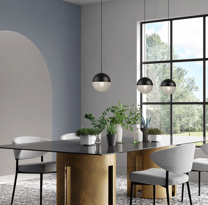 Semicircle Island Pendant Lamp