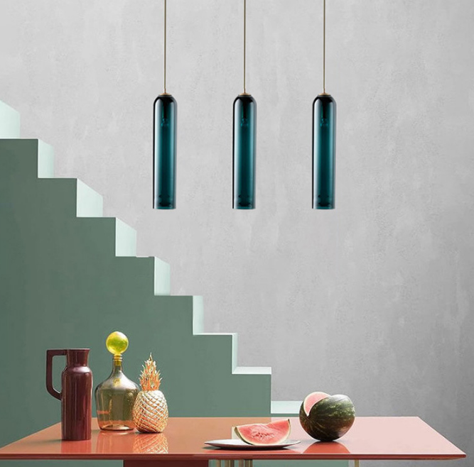 Strip Glass Pendant Lamp