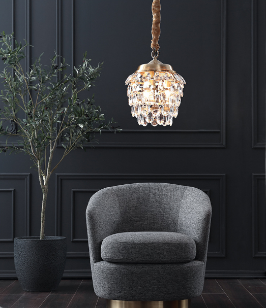Linglong Crystal Pendant Light