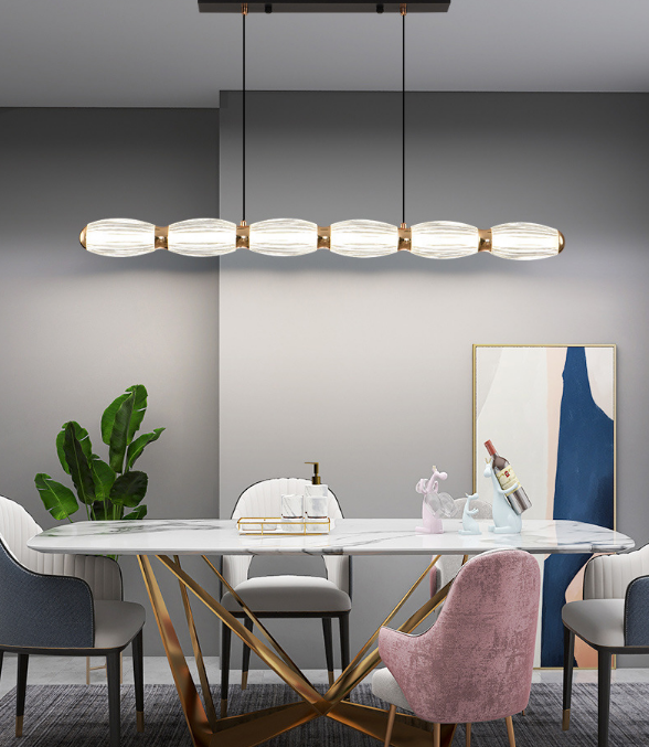 Sleeved Pendant Light