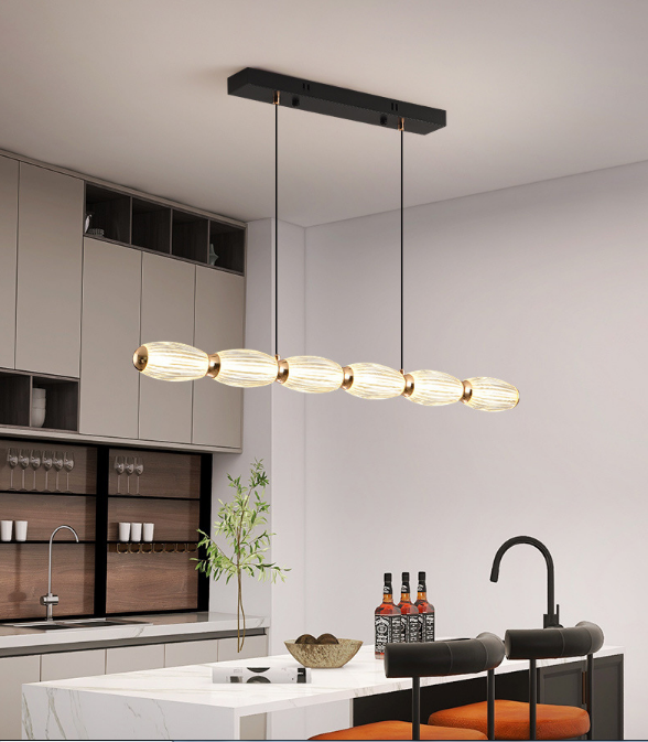 Sleeved Pendant Light