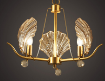 Crystal Shell Chandelier