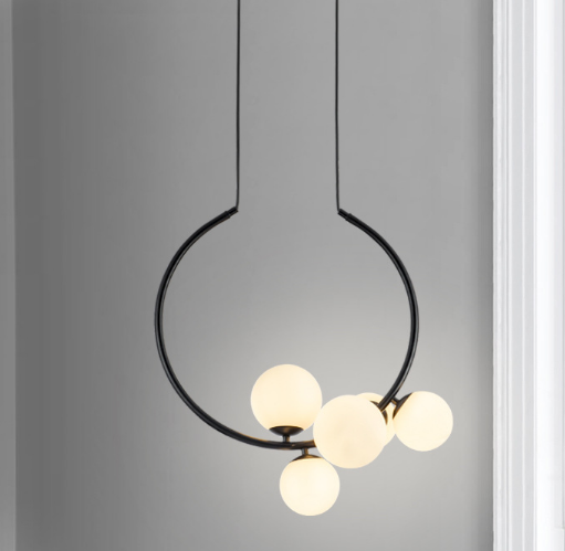 Ice Mirror Pendant Light