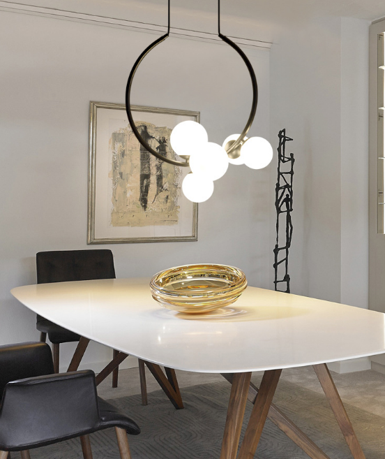 Ice Mirror Pendant Light