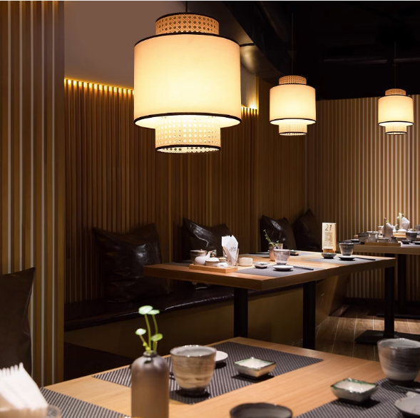 Fabric Pendant Light