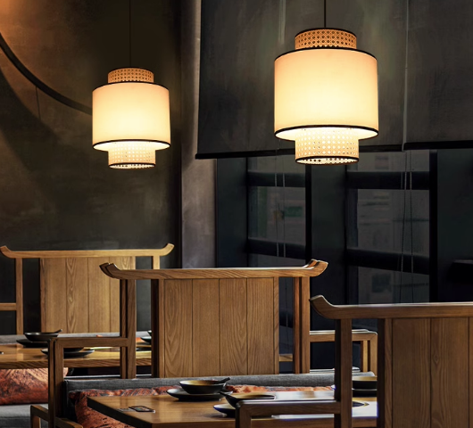 Fabric Pendant Light