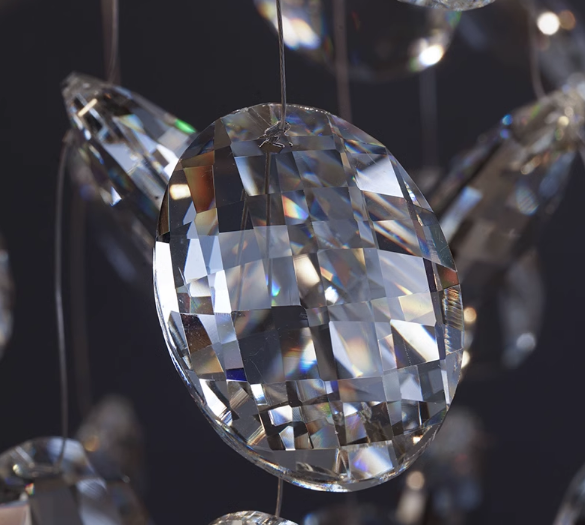 Floral Crystal Chandelier