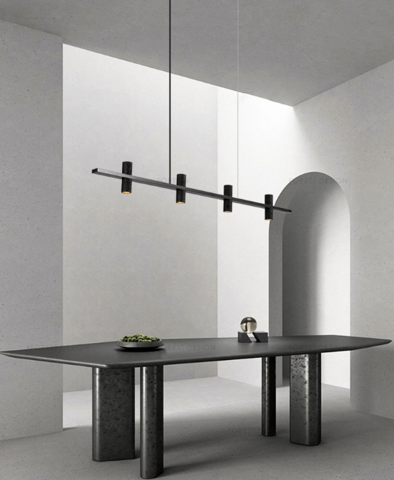 Black Hole Stone Chandelier