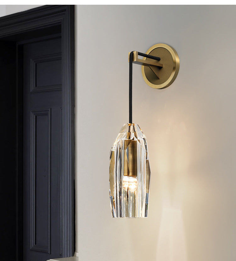 Irregular Crystal Wall Lamp