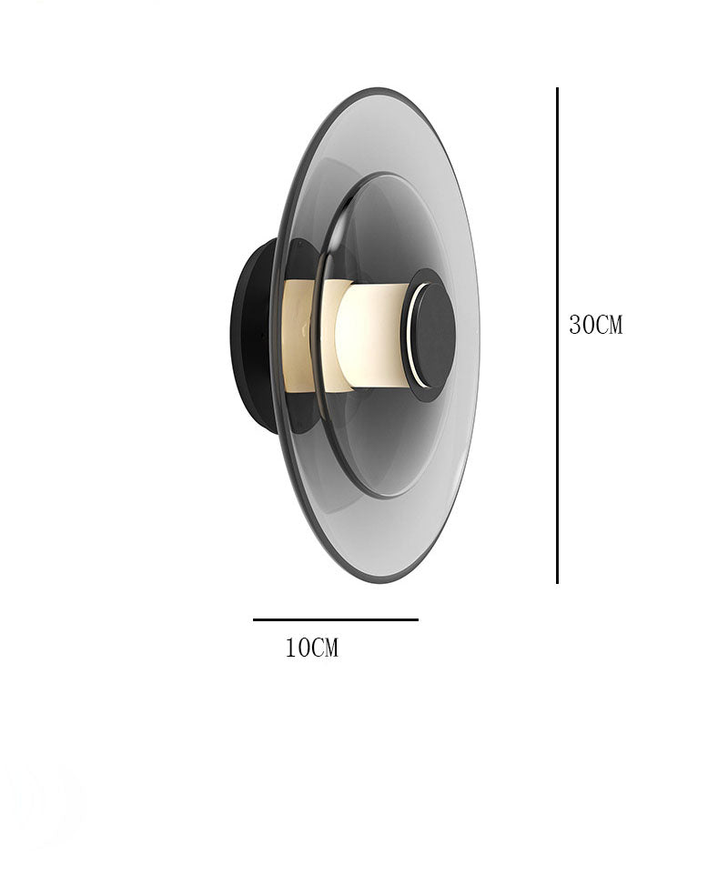 Round Flying Saucer Wall Lamp