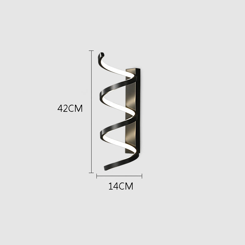 DNA Spiral Wall Lamp
