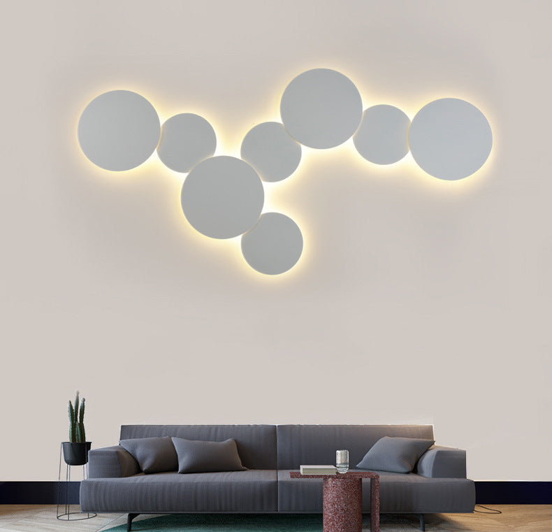 Phase Ring Disk Wall Lamp