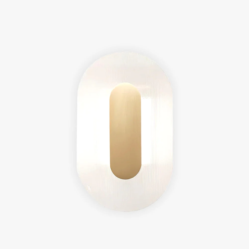Glass Button Wall Lamp