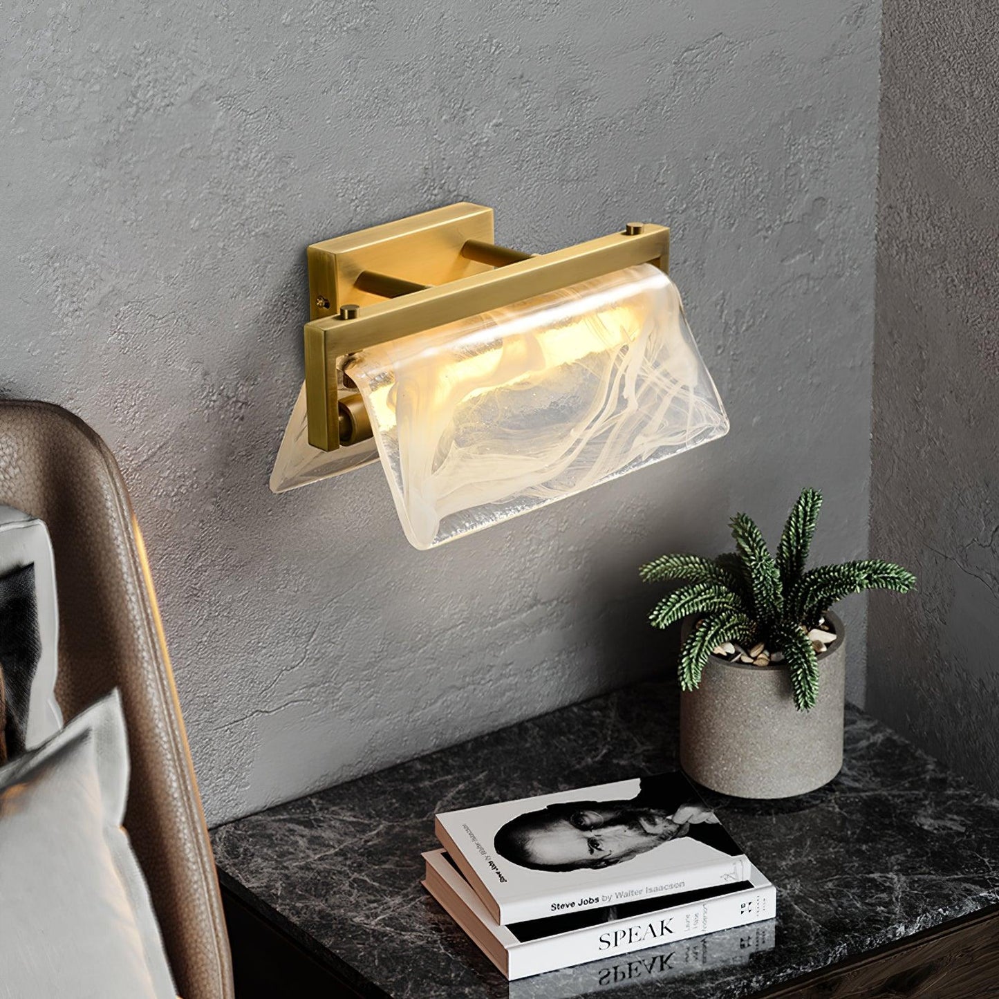 Cloud Glass Wall Lamp
