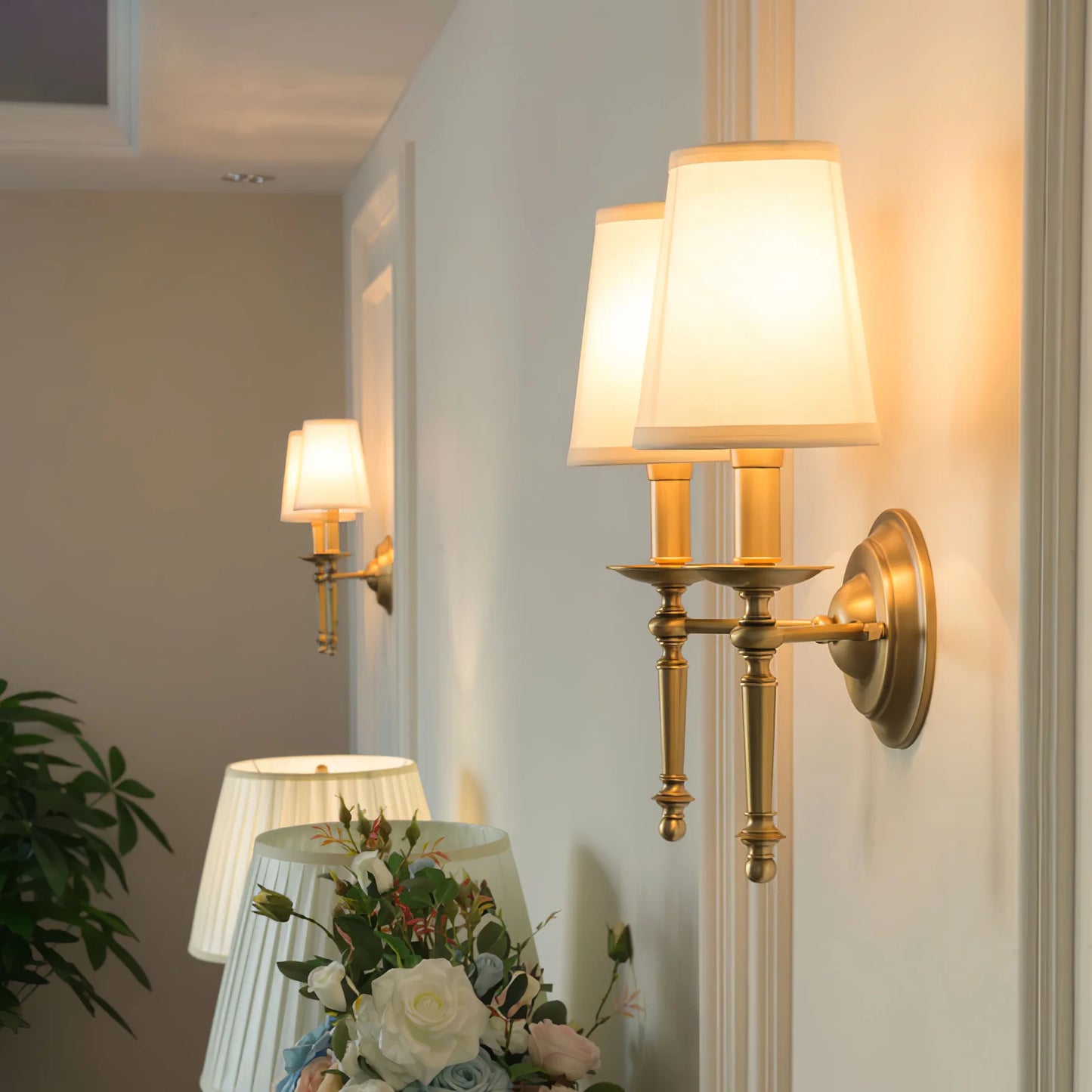 Harry Brass Wall Lamp