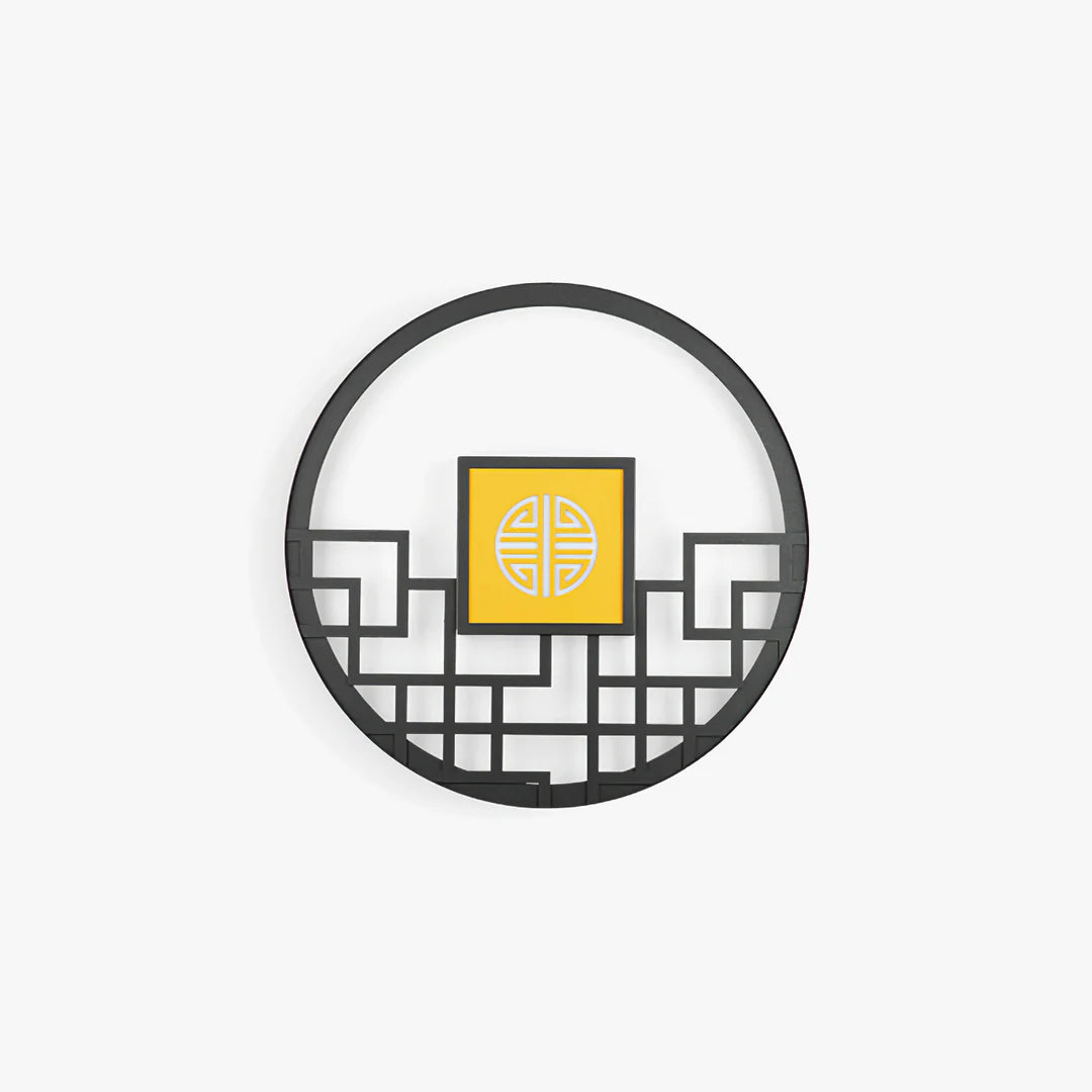 Round Garden Wall Lamp
