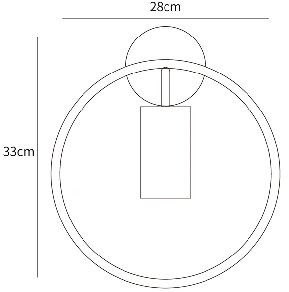 LO Circular Wall Lamp