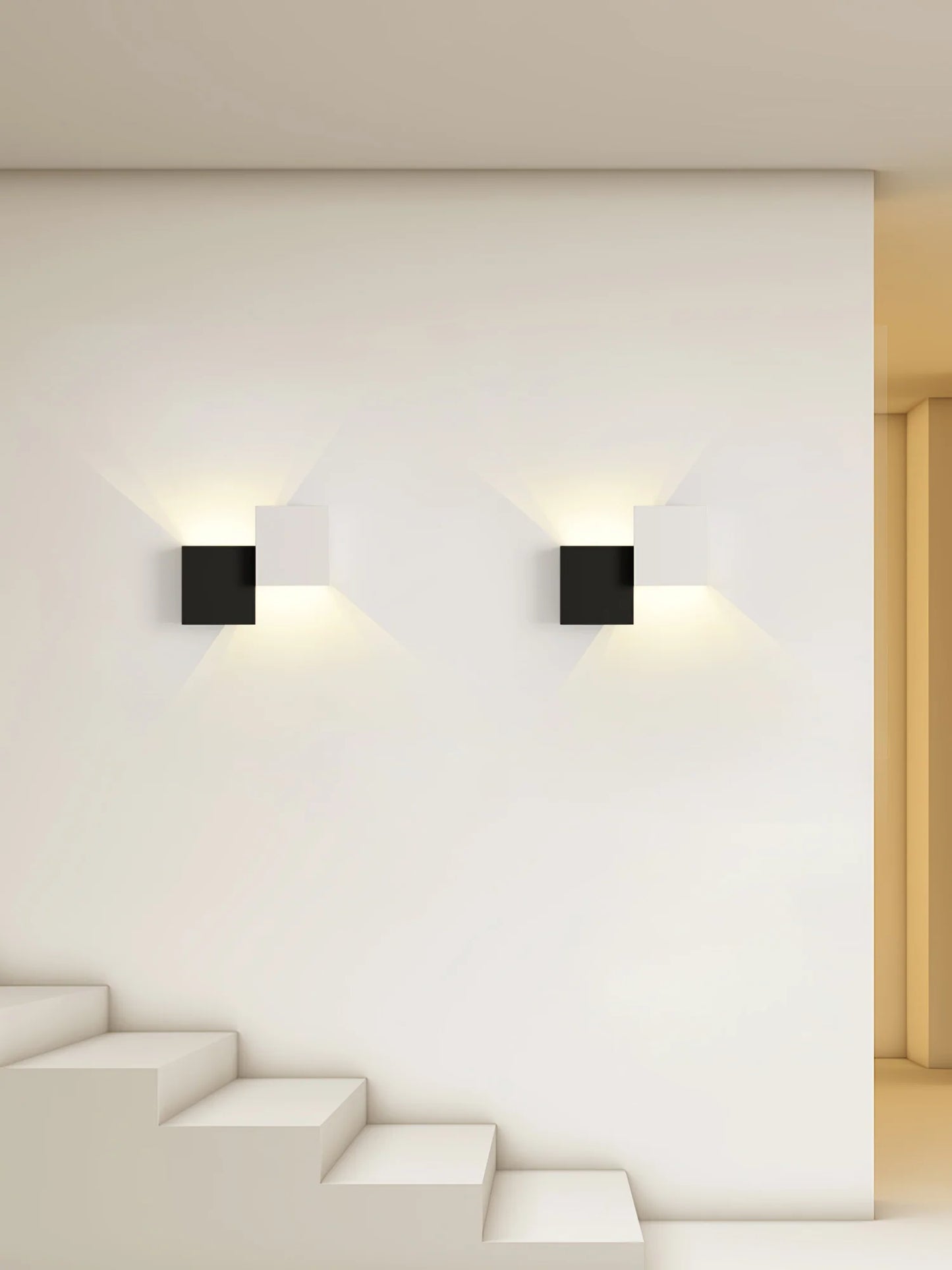 Black And White Piano Key Wall Lamp