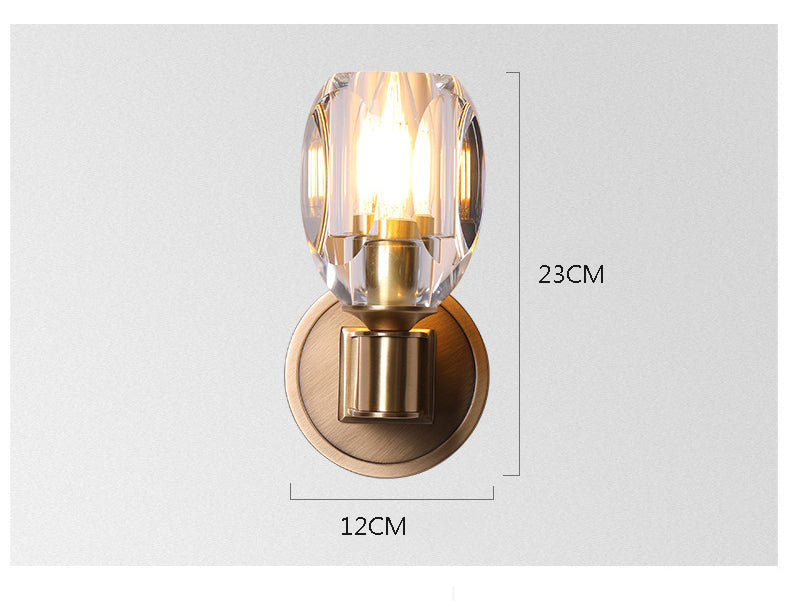 LIS Crystal Wall Lamp