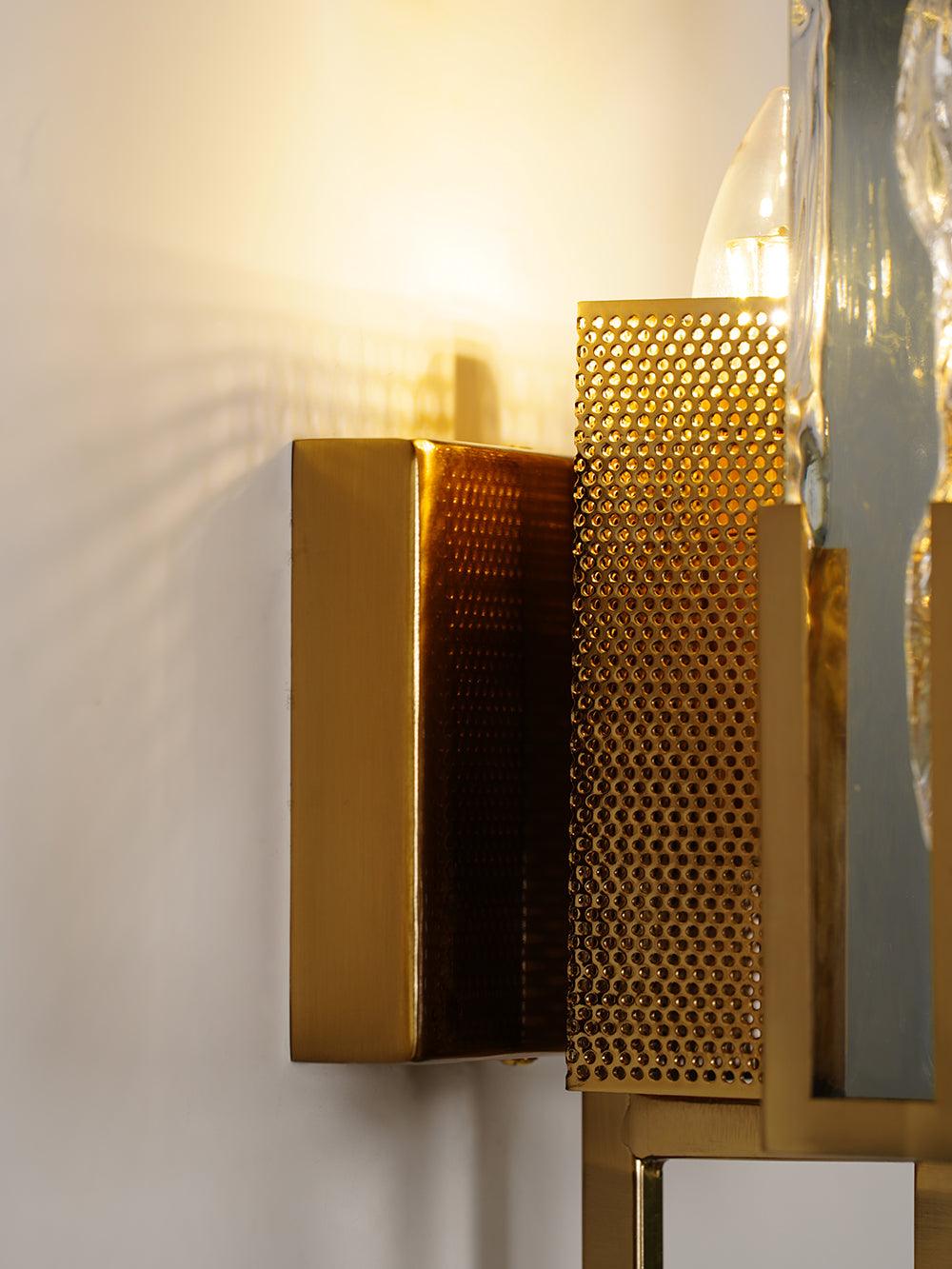 Transparent Ice Crystal Wall Lamp