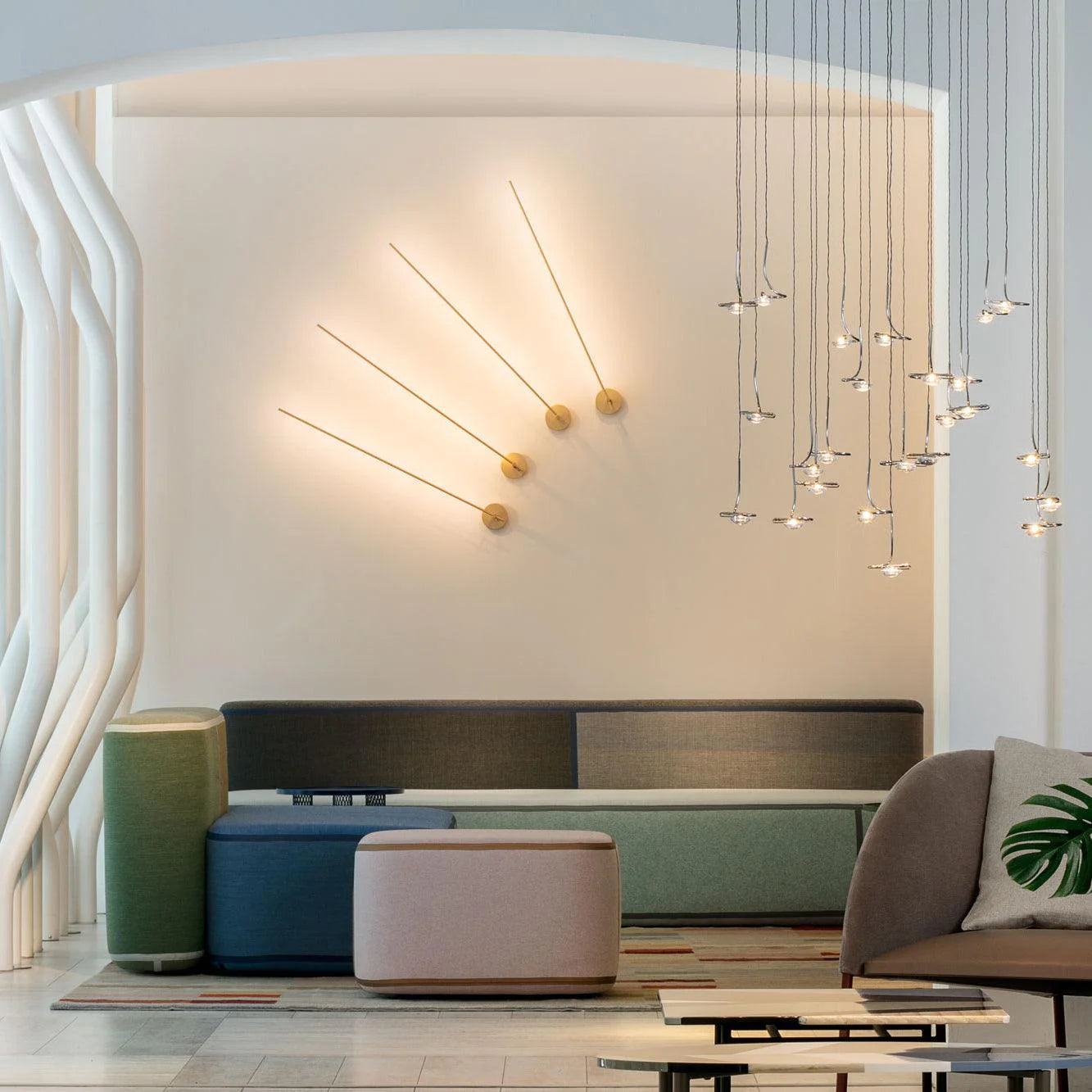 Line Rod Wall Lamp