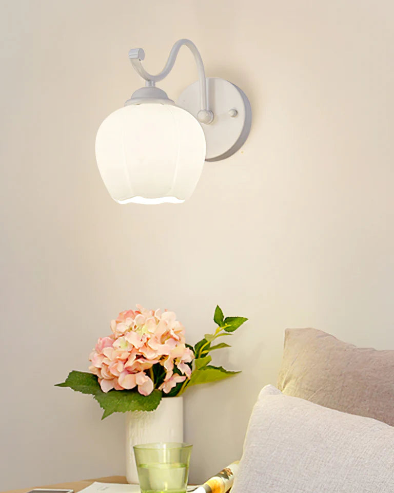Pumpkin Flower Wall Lamp