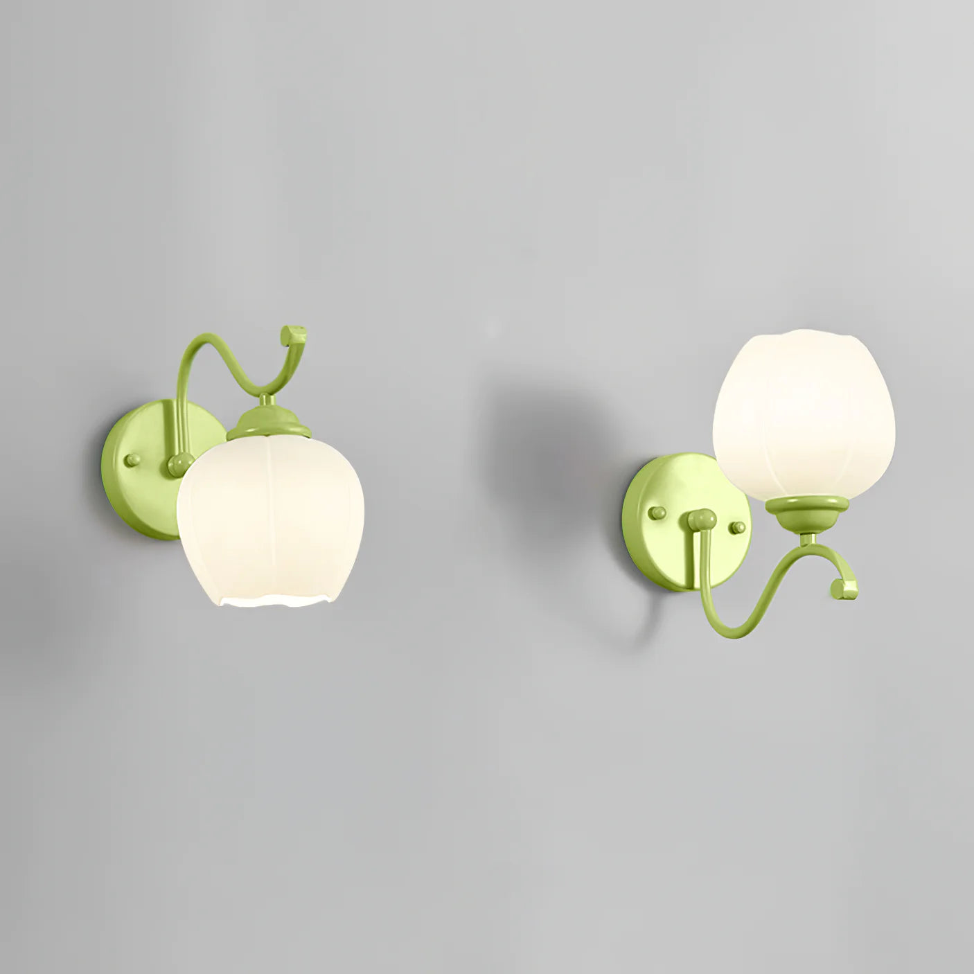 Pumpkin Flower Wall Lamp