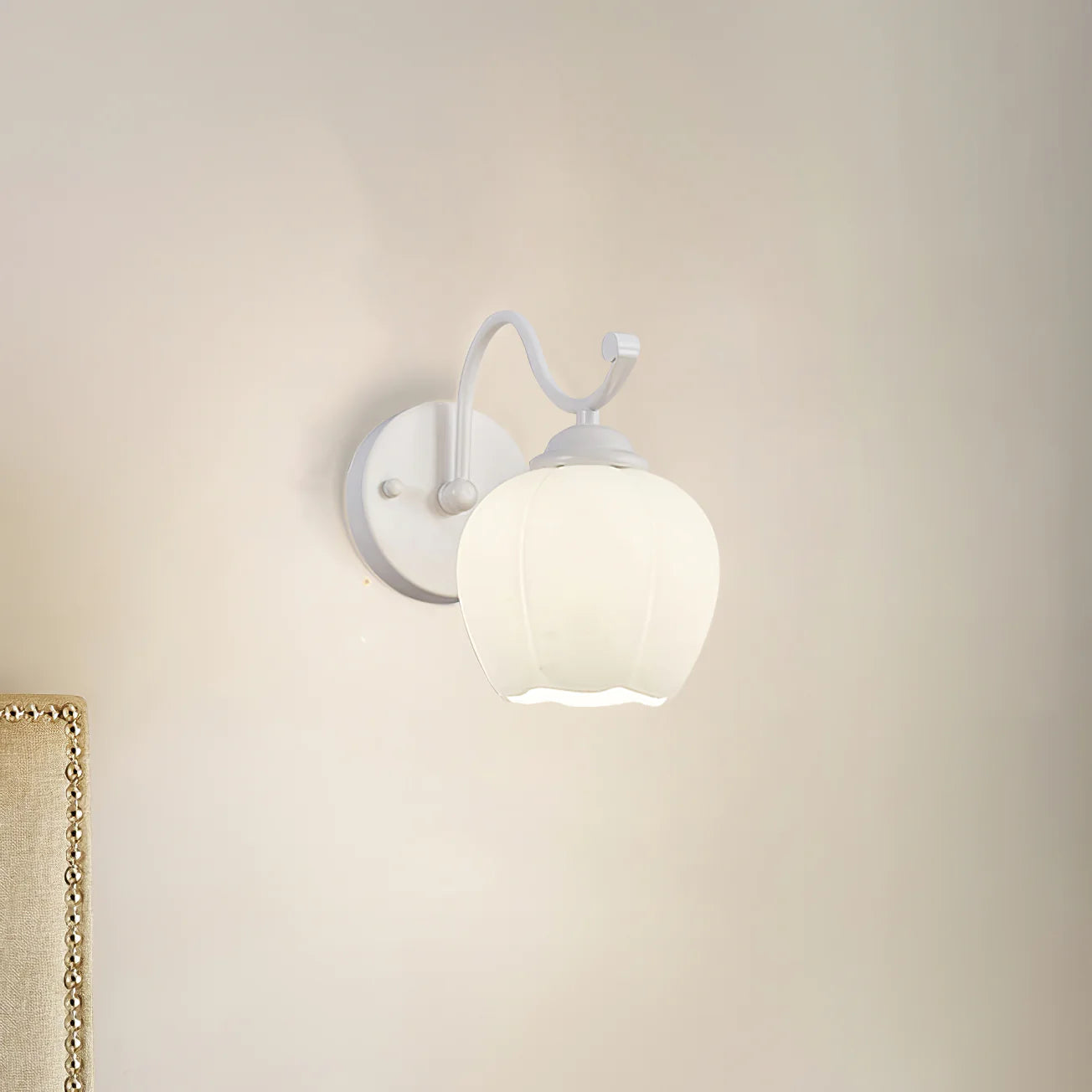 Pumpkin Flower Wall Lamp