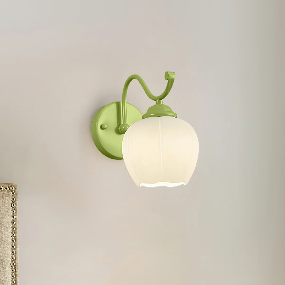 Pumpkin Flower Wall Lamp
