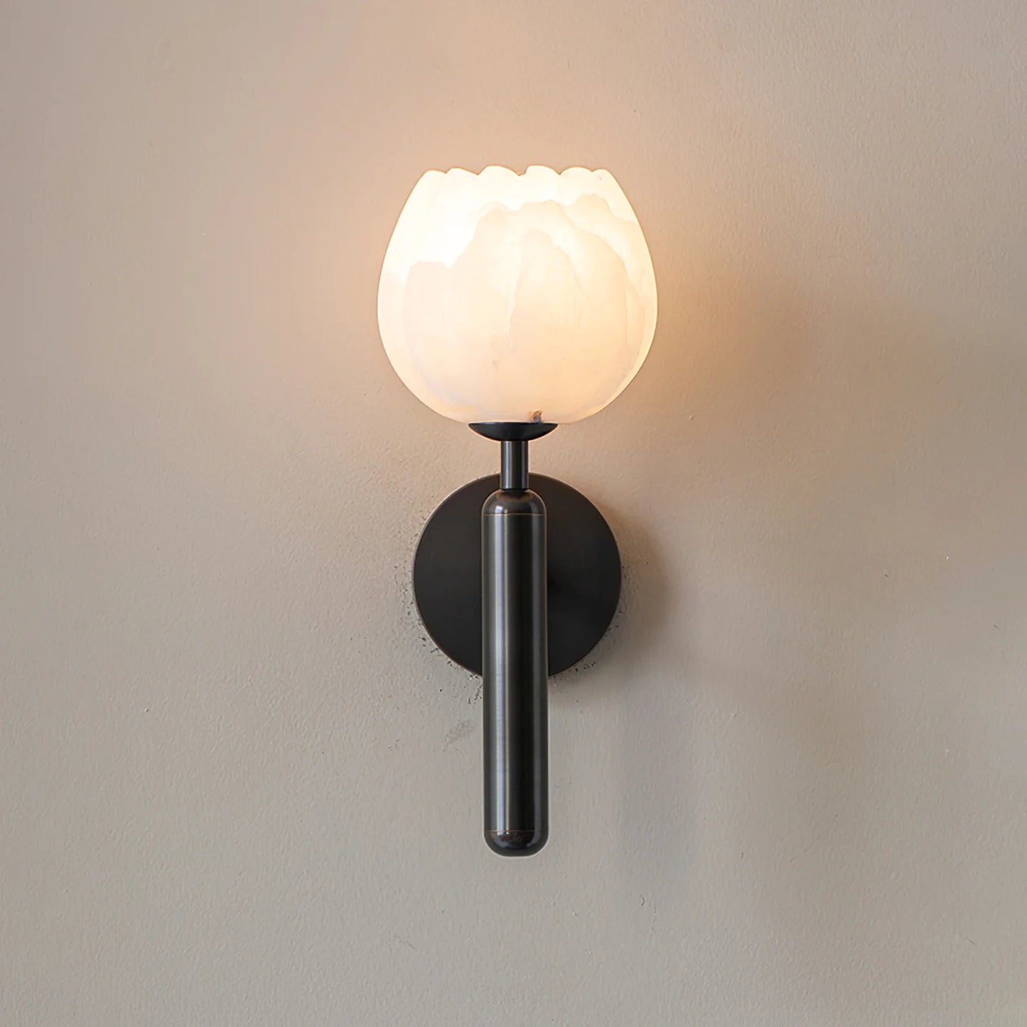 White Rose Wall Lamp