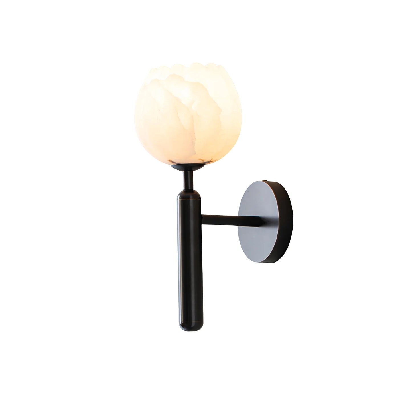 White Rose Wall Lamp