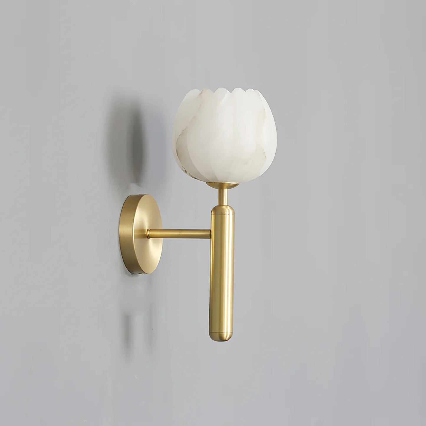 White Rose Wall Lamp