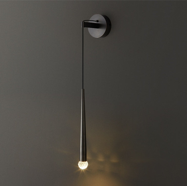 LI Cone Crystal Wall Lamp