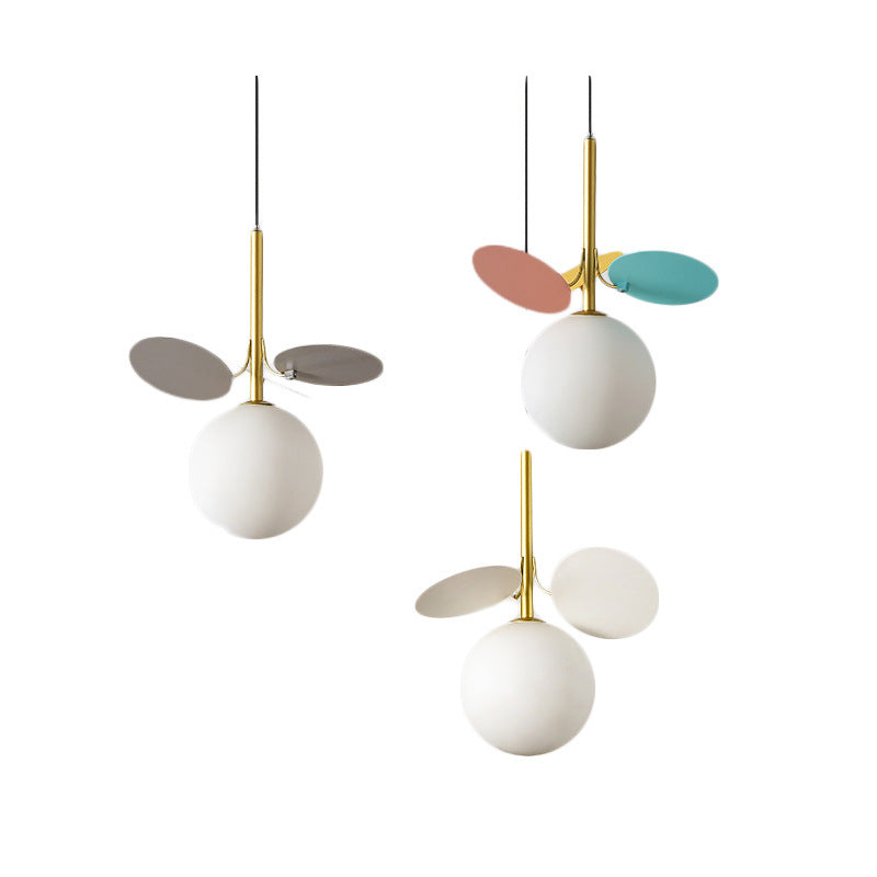 Three Leaf Flower Pendant Light