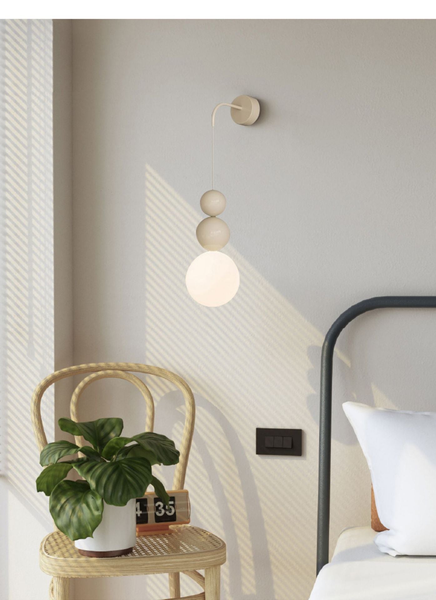 Keli Tricolor Ball Wall Lamp