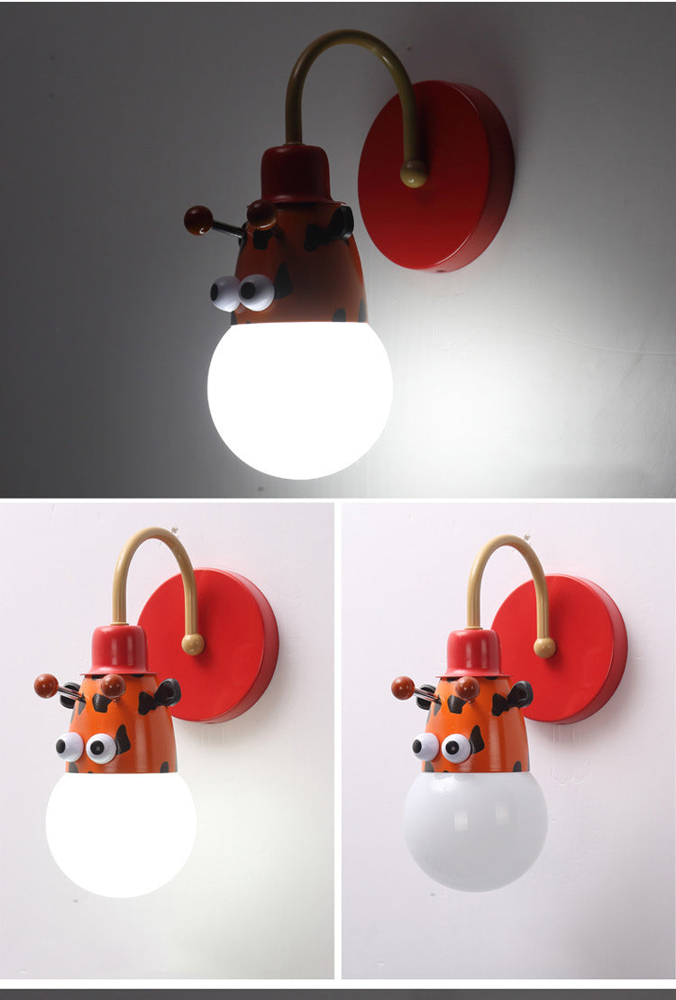 Three-Color Cartoon Wall Lamp