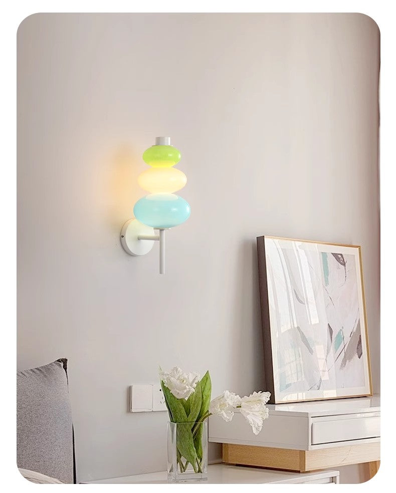 Colored Candy String Wall Lamp