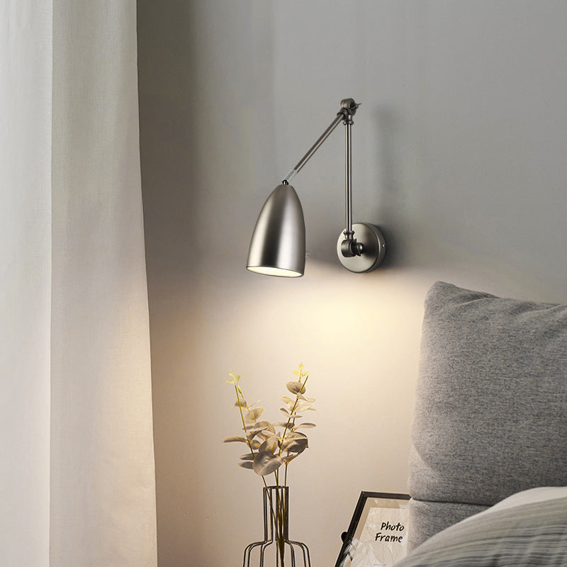 Long Rod Rocker Arm Wall Lamp