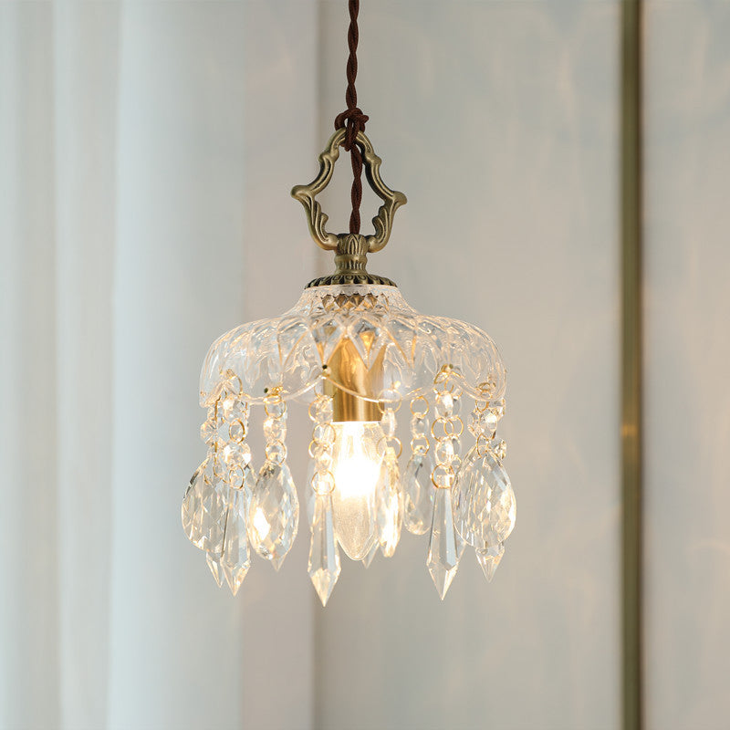 French All Copper Pendant Light