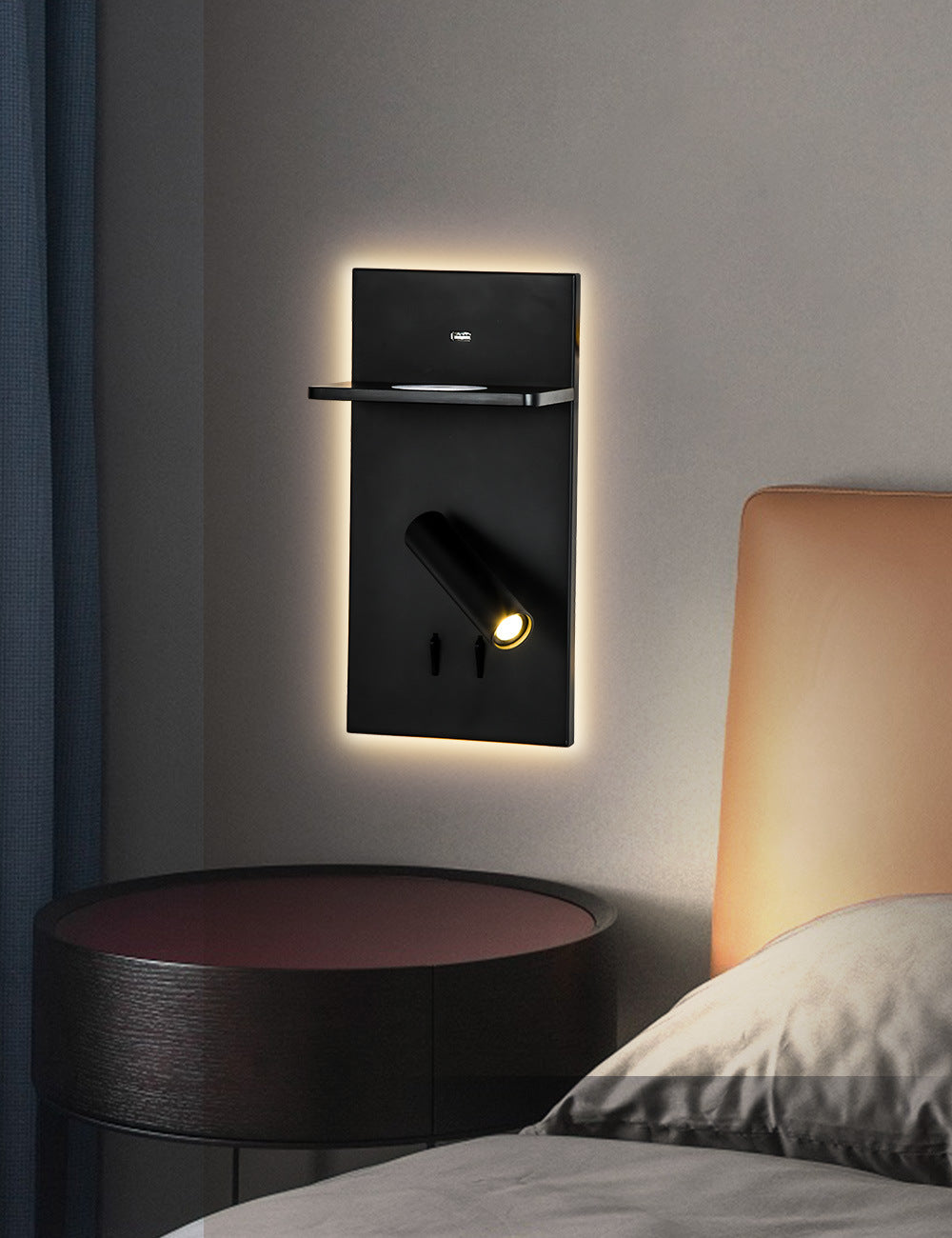 Multi-Functional USB Wireless Wall Lamp