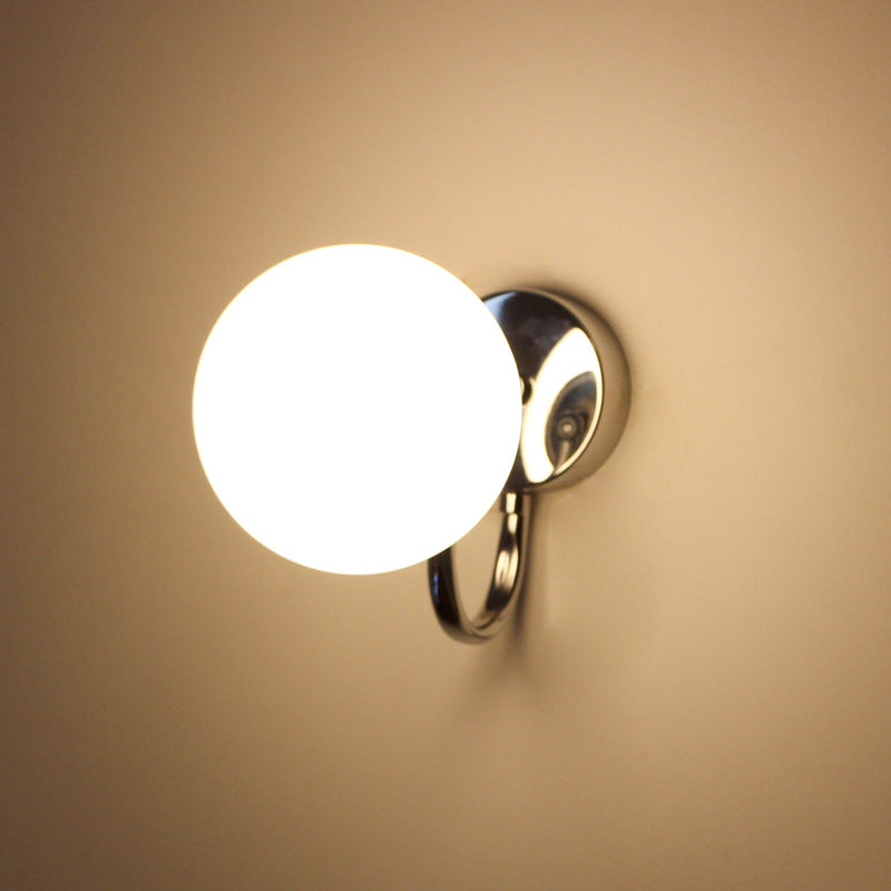 NB Color Glass Bulb Wall Lamp