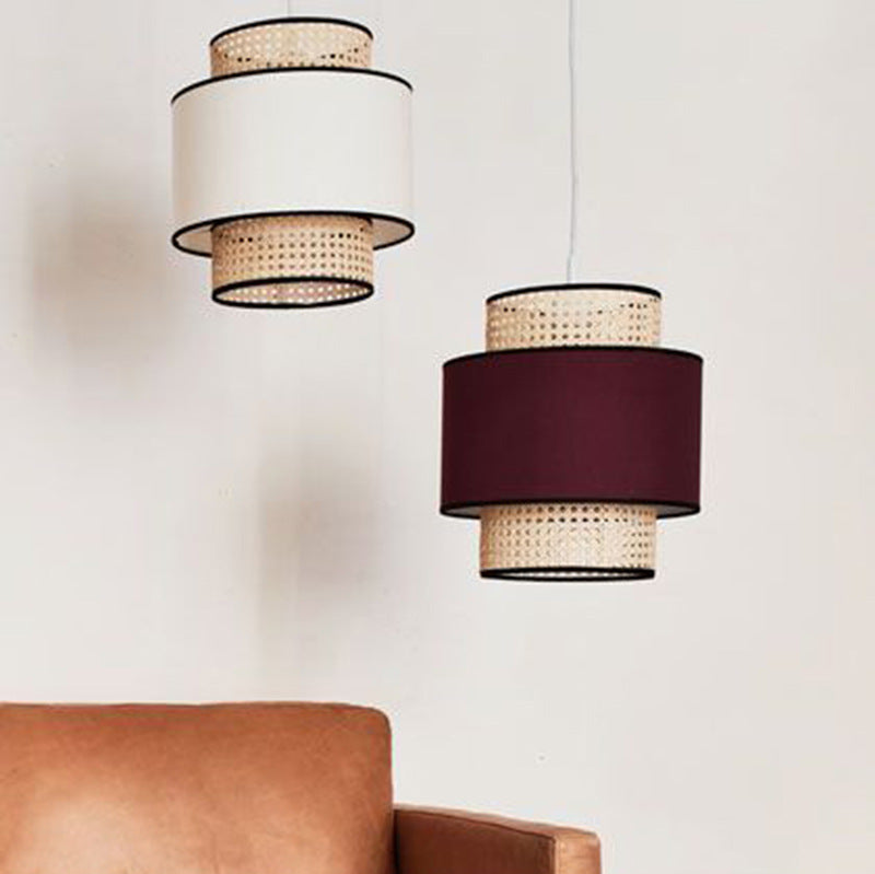 Fabric Pendant Light